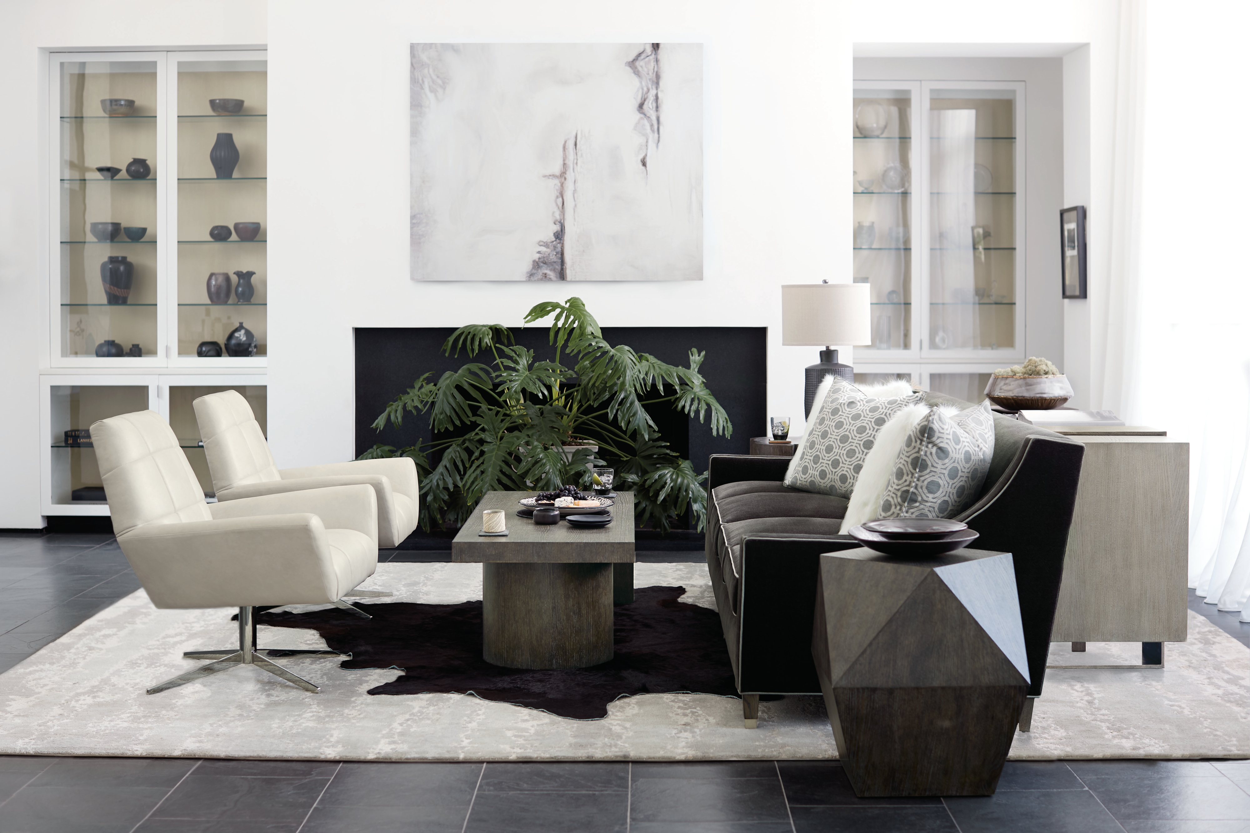 Bernhardt Linea Rectangular Cocktail Table