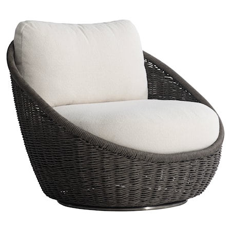 Santa Monica Outdoor Swivel Chair