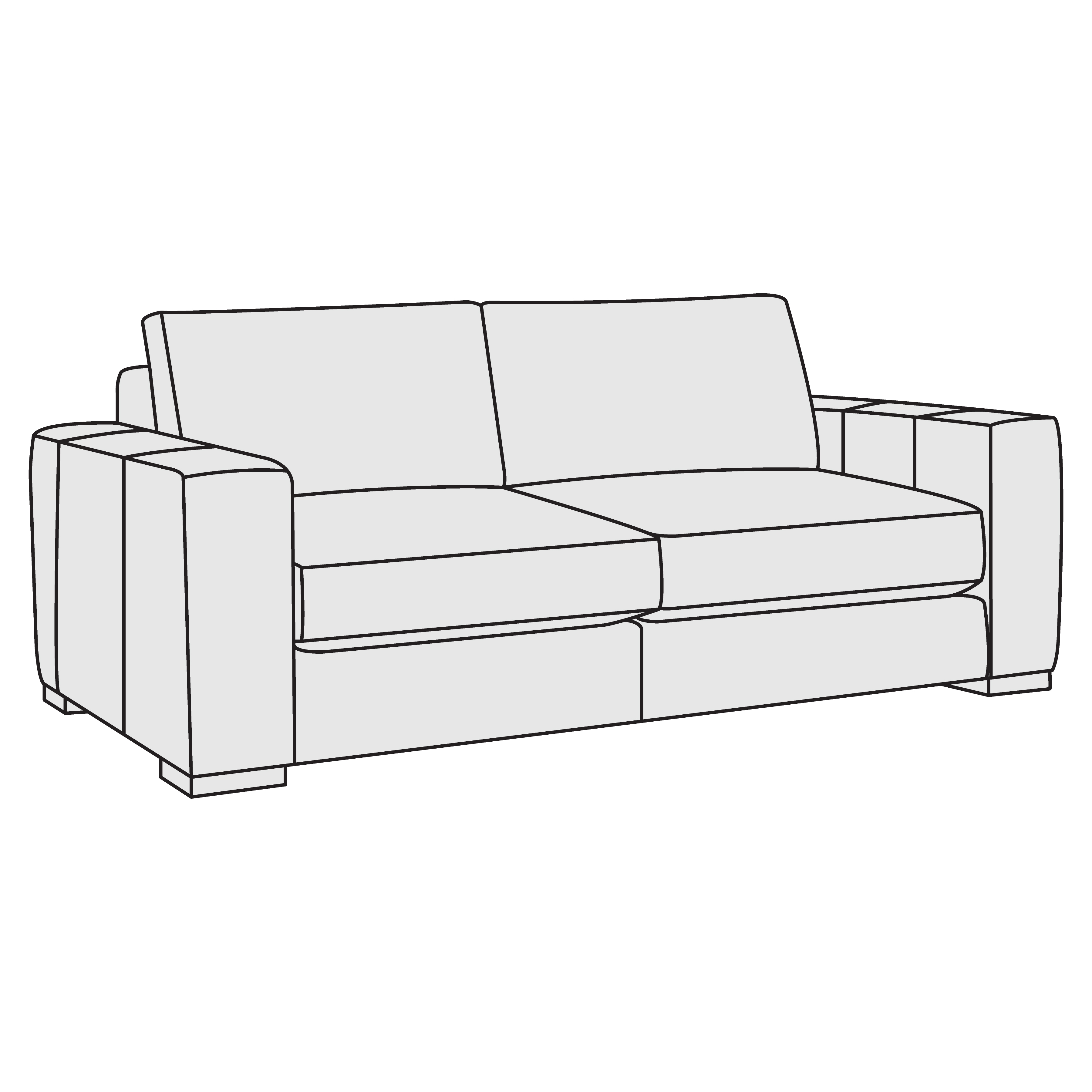 Dawkins Leather Loveseat