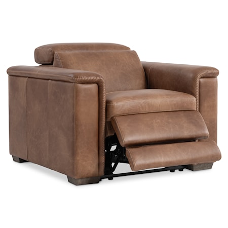 Lioni Leather Power Motion Chair