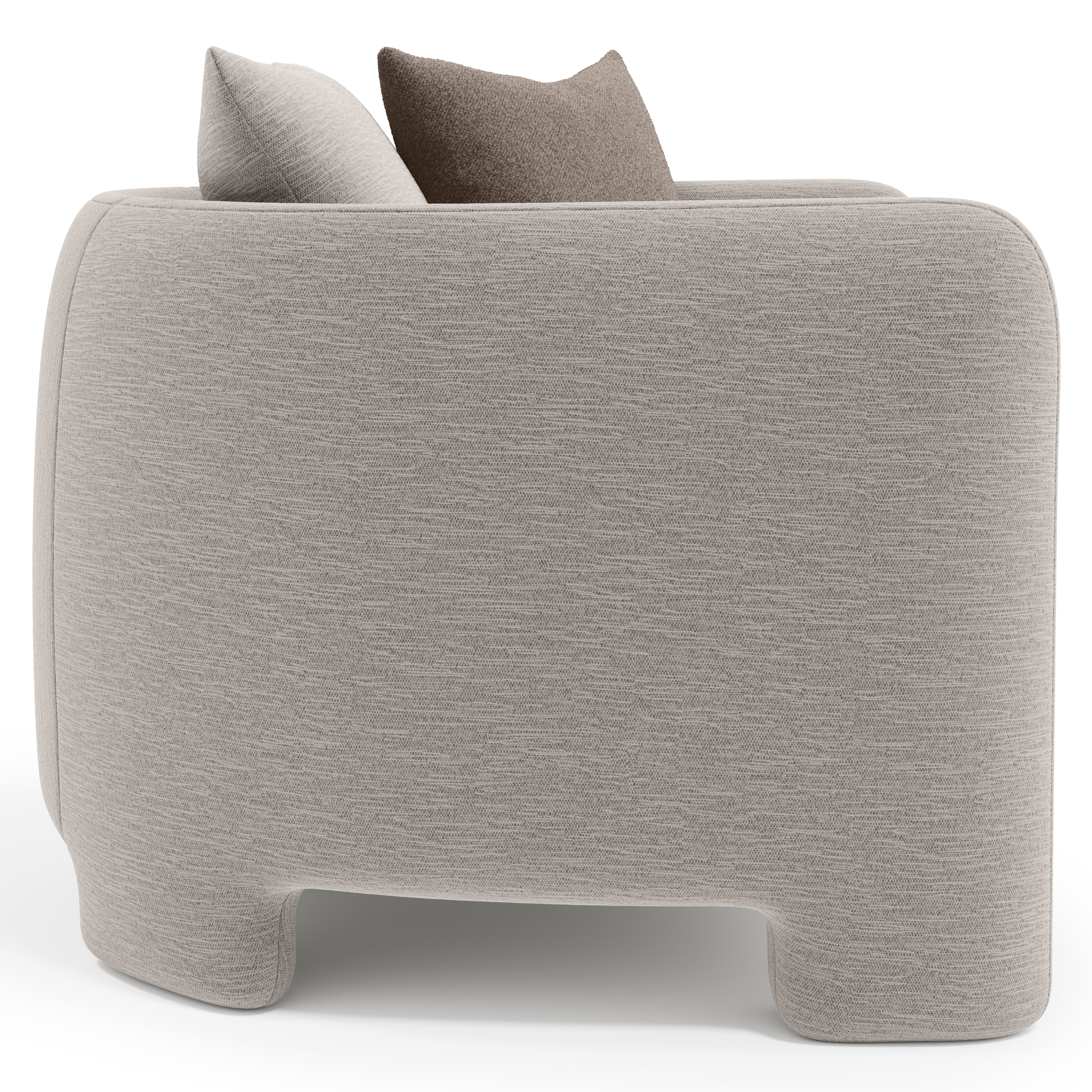 Fabric Chair w/Stitch Detailing