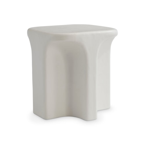 Lennox Sculptural Outdoor Side Table