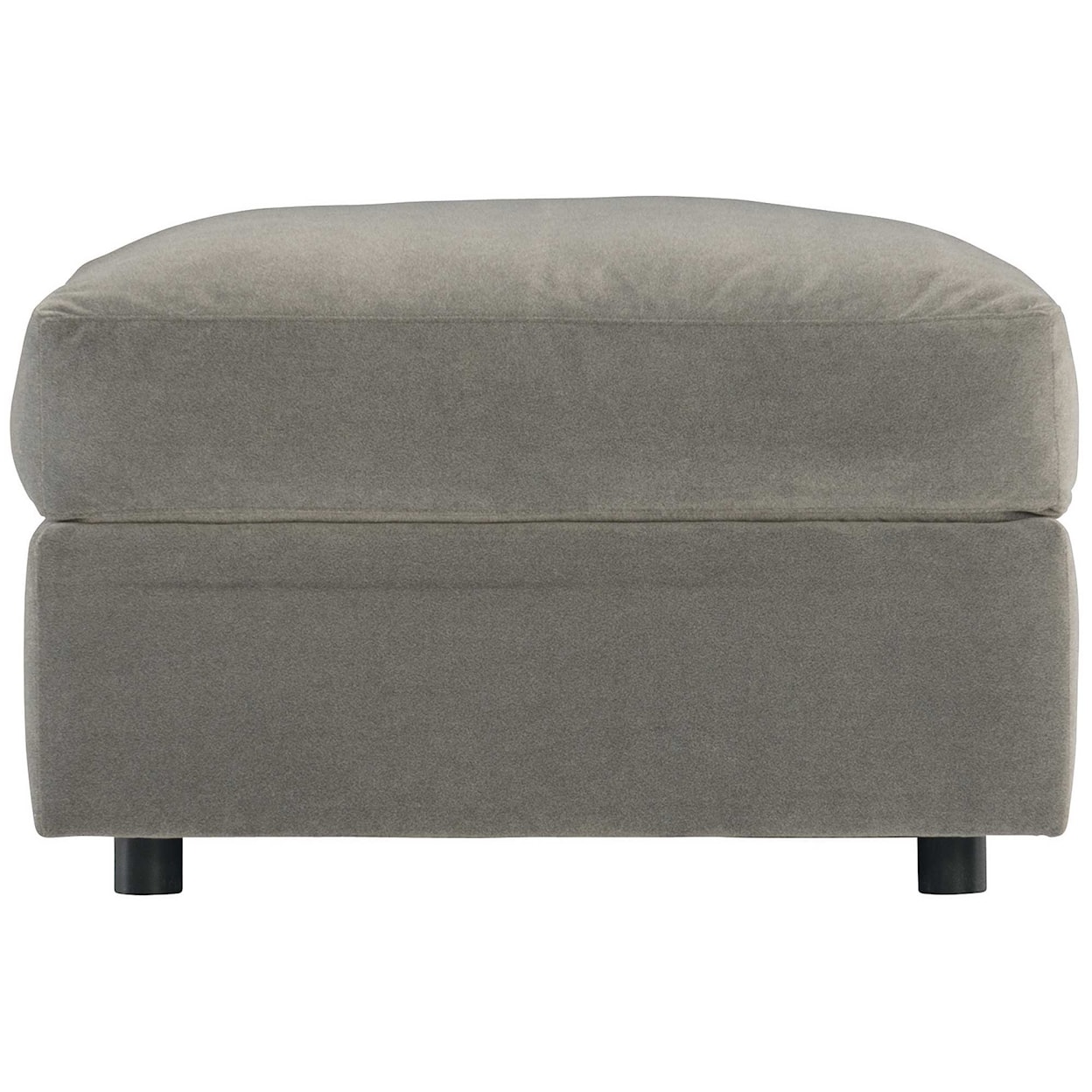 Bernhardt Plush Sanctuary Fabric Ottoman