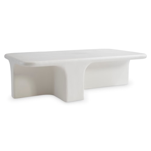 Lennox Sculptural Outdoor Cocktail Table