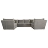 Bernhardt Plush Sanctuary Fabric Sectional