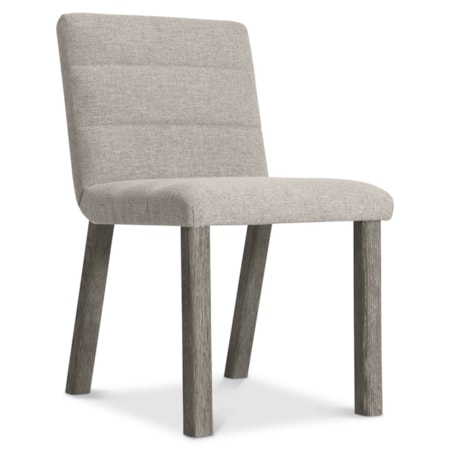 Upholstered Dining Side Chair w/Exposed Legs