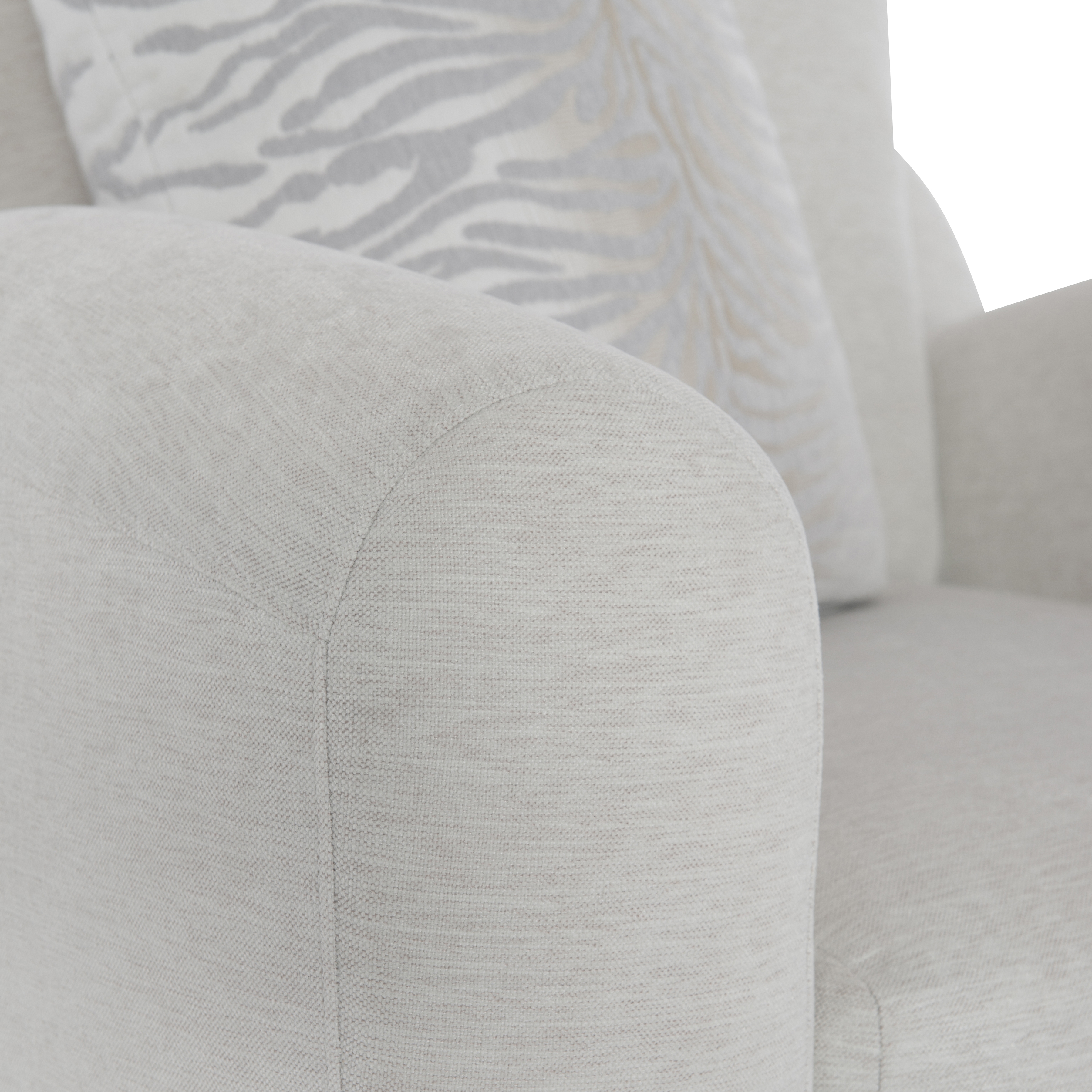 Bernhardt Plush Asher Fabric Swivel Chair
