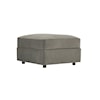 Bernhardt Plush Sanctuary Fabric Ottoman