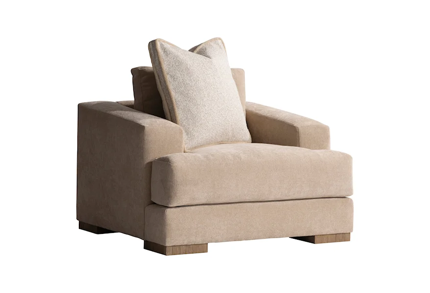 Plush Solace Fabric Chair by Bernhardt at Sprintz Furniture