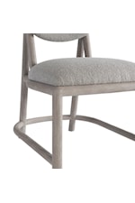 Bernhardt Trianon Contemporary Customizable  Arm Chair with Upholstered Seat and Back