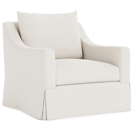 Grace Fabric Swivel Chair