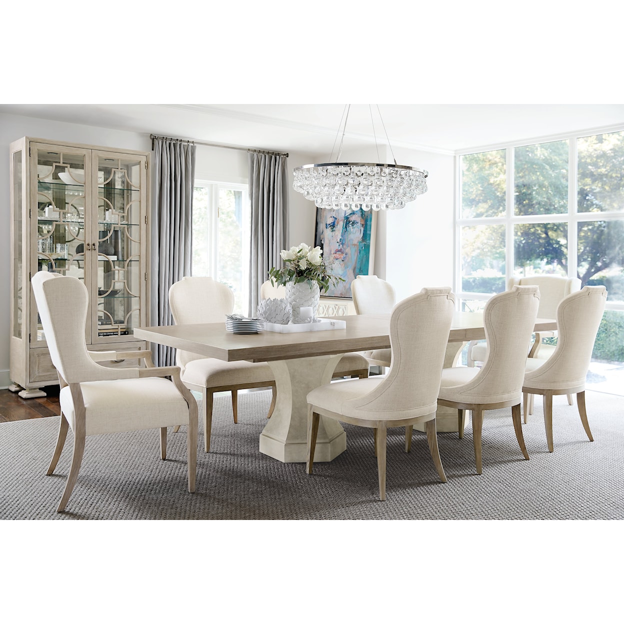 Bernhardt Santa Barbara Rectangular Dining Table