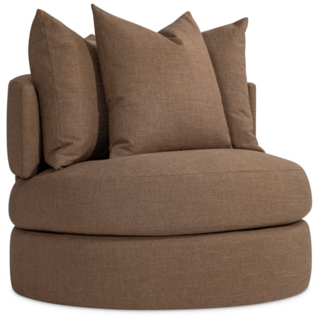 Colby Fabric Swivel Chair