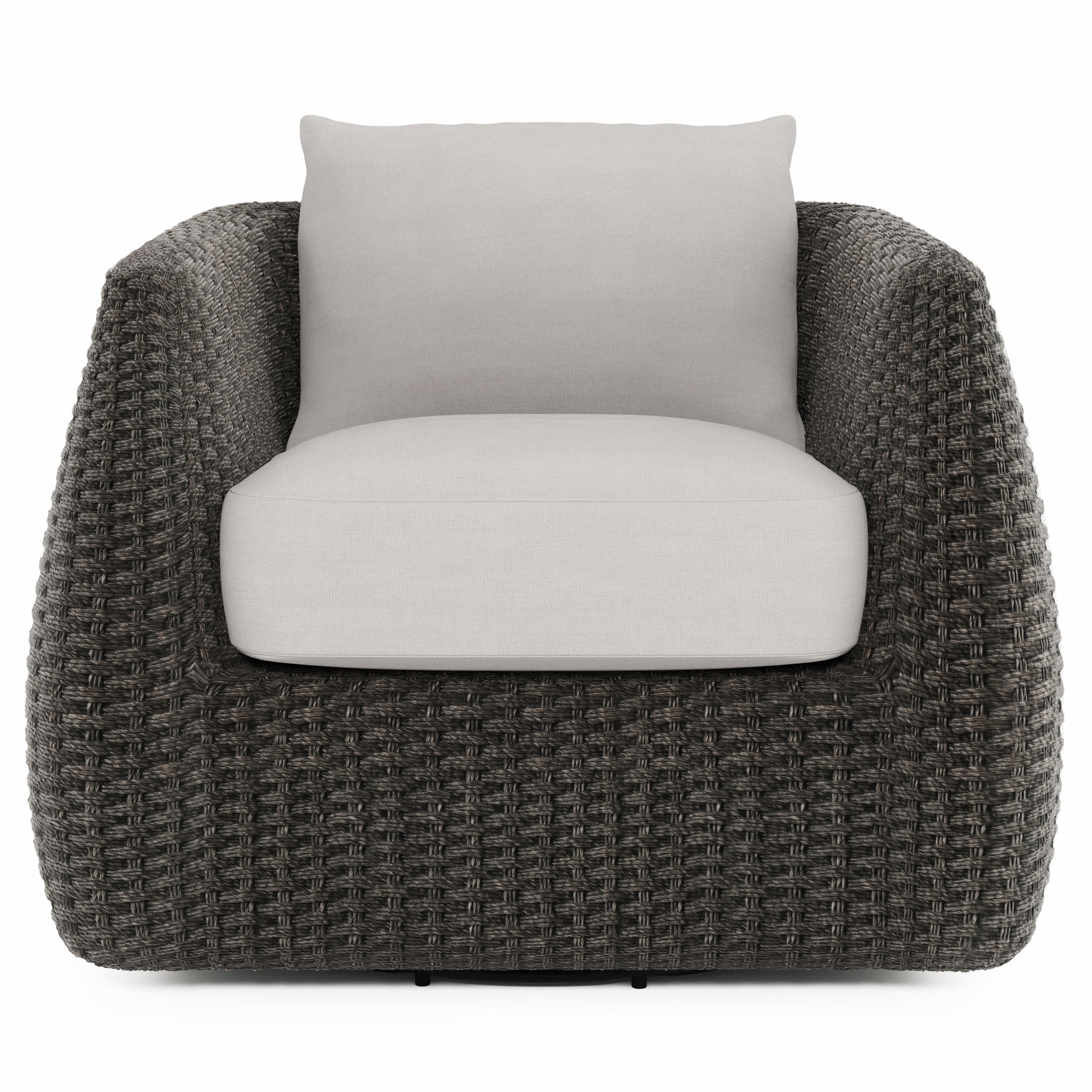 Woven Outdoor Swivel Chair