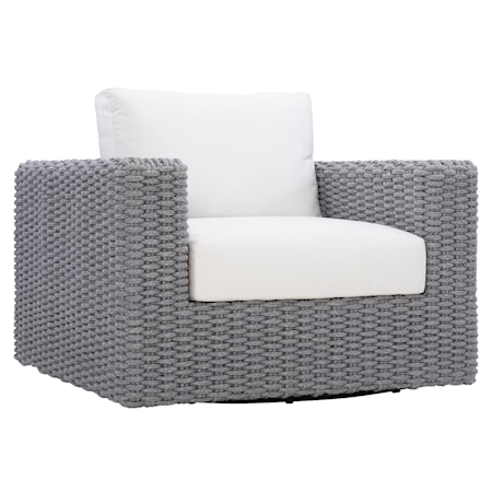 Capri Outdoor Swivel Chair