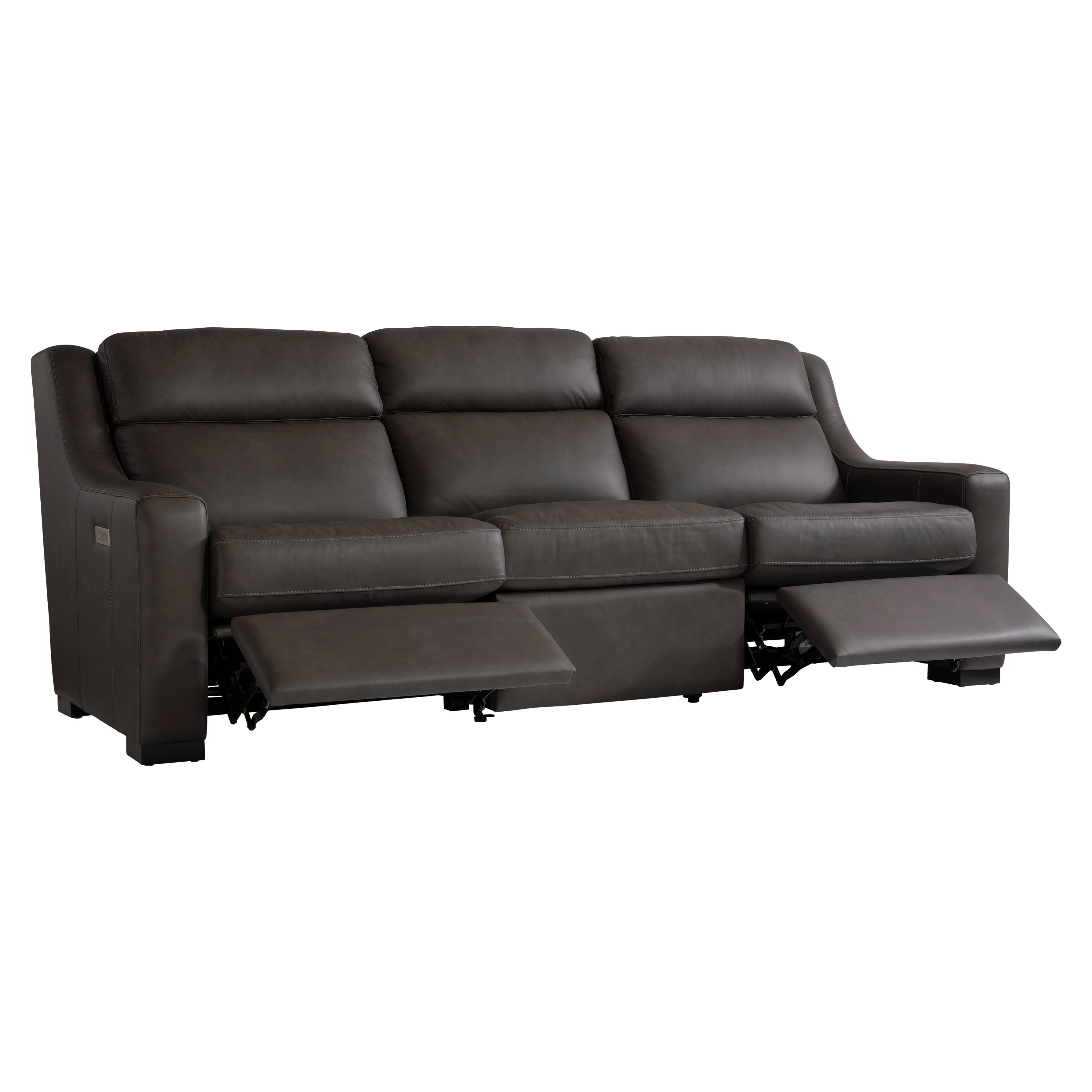 Germain Leather Power Motion Sofa
