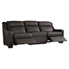 Bernhardt Bernhardt Living Germain Leather Power Motion Sofa