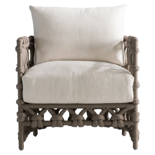 Contemporary Outdoor Accent Chair