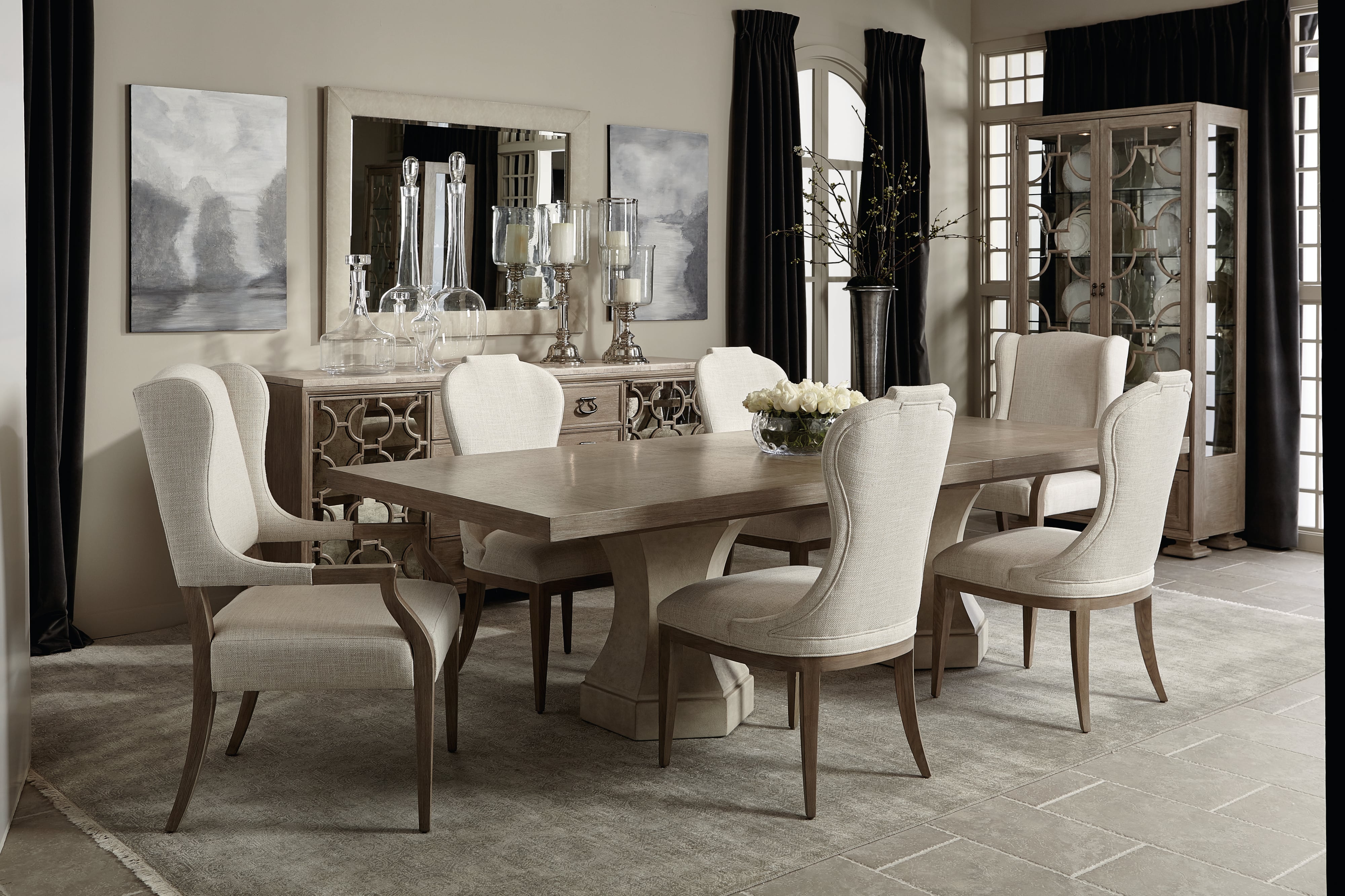 Bernhardt Santa Barbara Rectangular Dining Table
