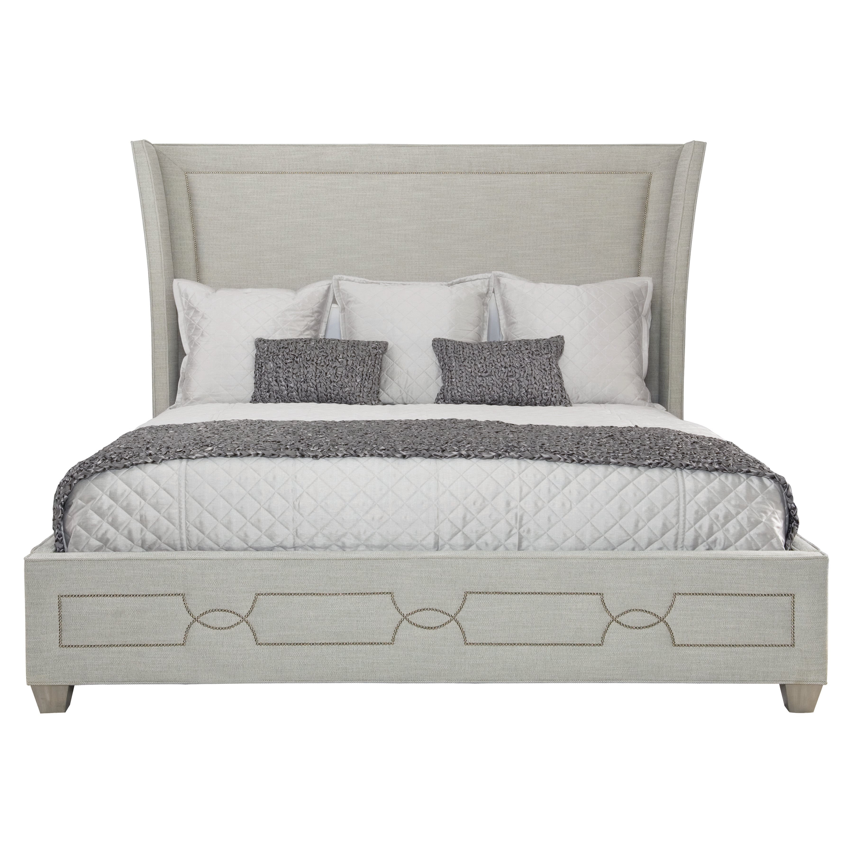 Bernhardt store upholstered bed