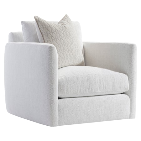 Rory Fabric Swivel Chair