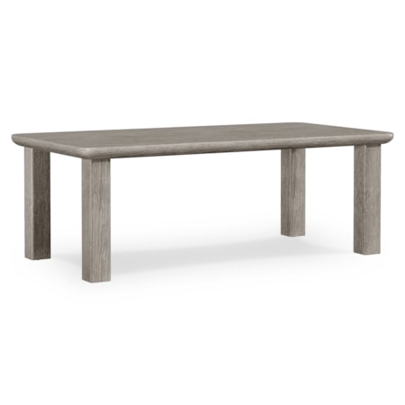 84" Rectangular Extension Dining Table