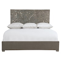 Calavaras Fabric Panel Bed King Express Ship