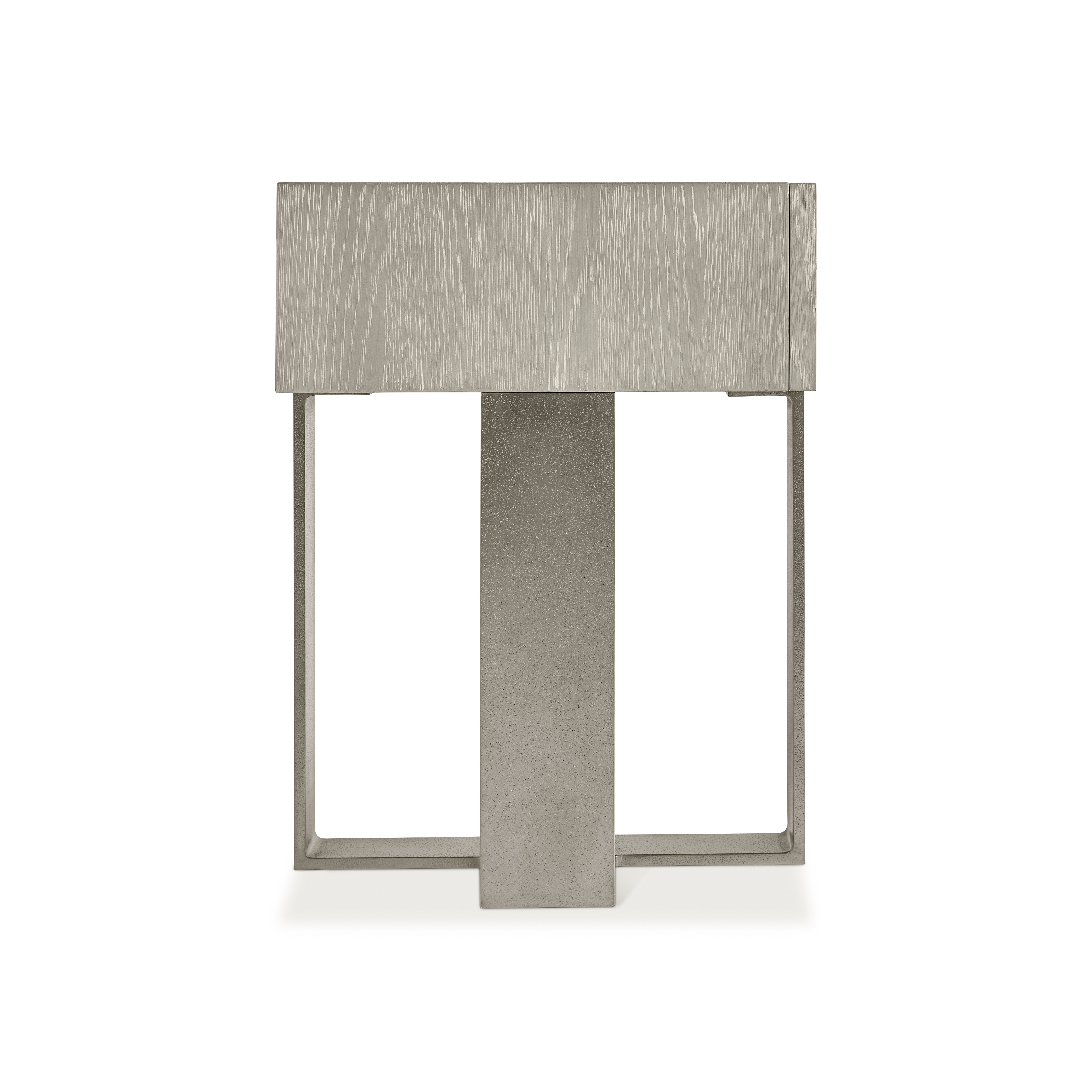 Single-Drawer Nightstand w/USB Charging Unit