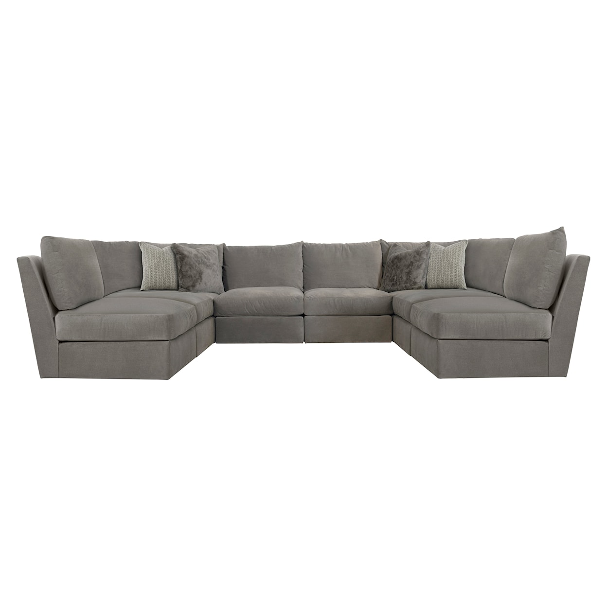 Bernhardt Plush Sanctuary Fabric Sectional