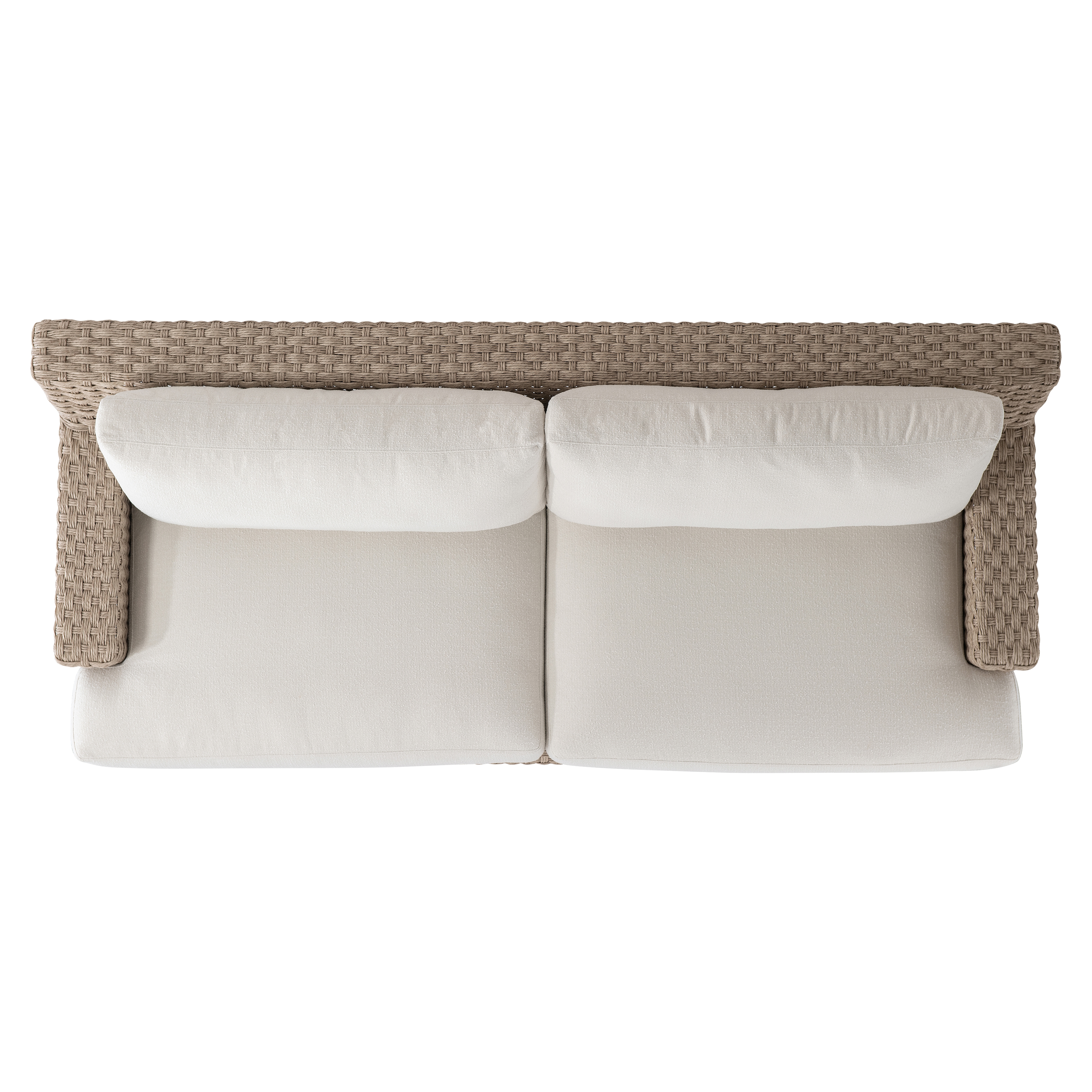 Bernhardt Bernhardt Exteriors Woven Outdoor Sofa w/T-Cushions