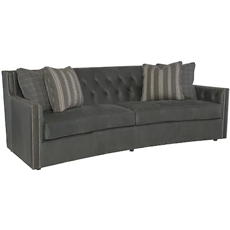 Candace Leather Sofa