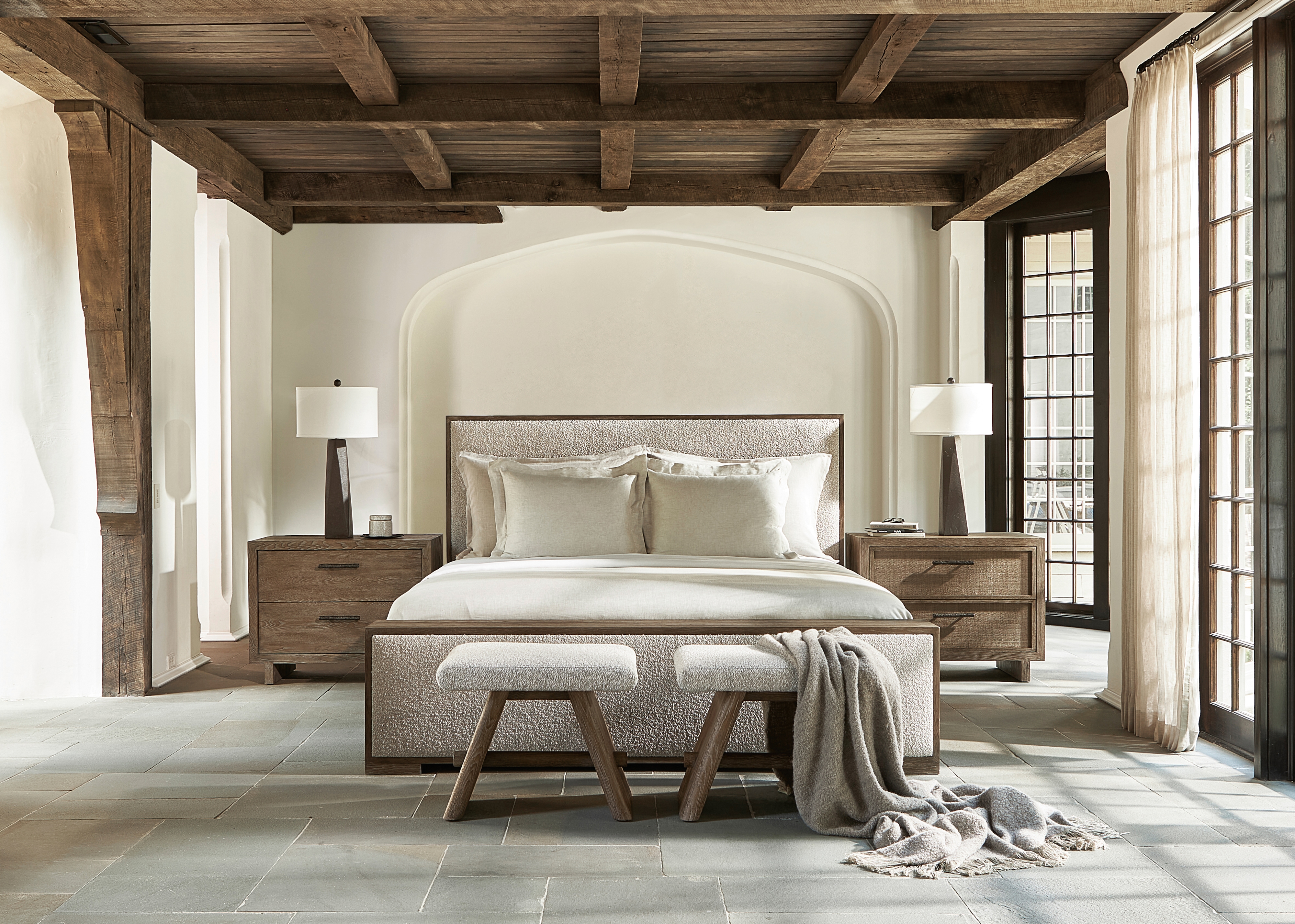 Bernhardt Casa Paros Casa Paros Panel Bed King