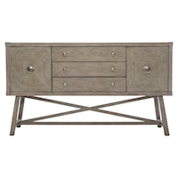Contemporary Sideboard with Adjustable Shelving