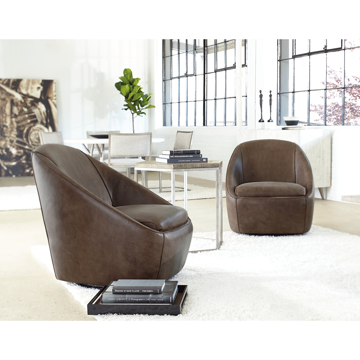 Bernhardt Bernhardt Loft Swivel Chair