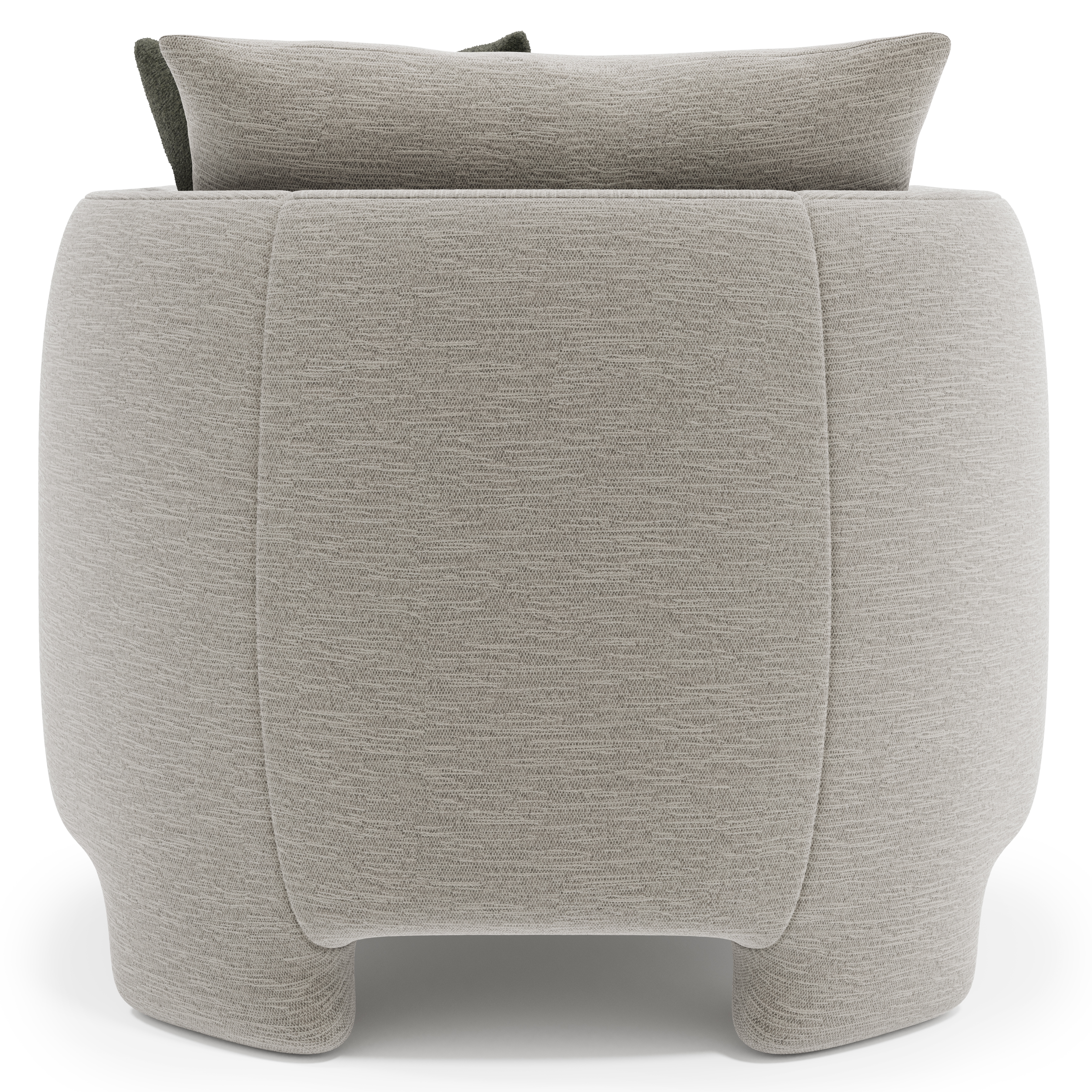 Fabric Chair w/Stitch Detailing