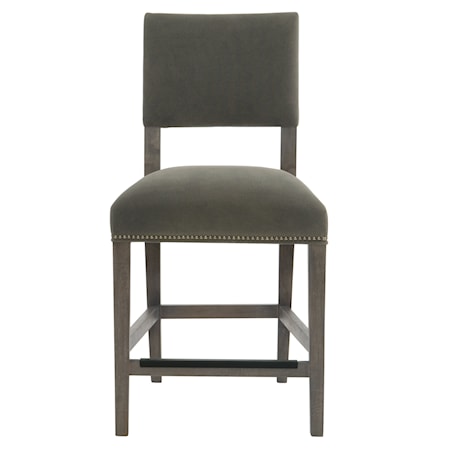 Moore Fabric Counter Stool