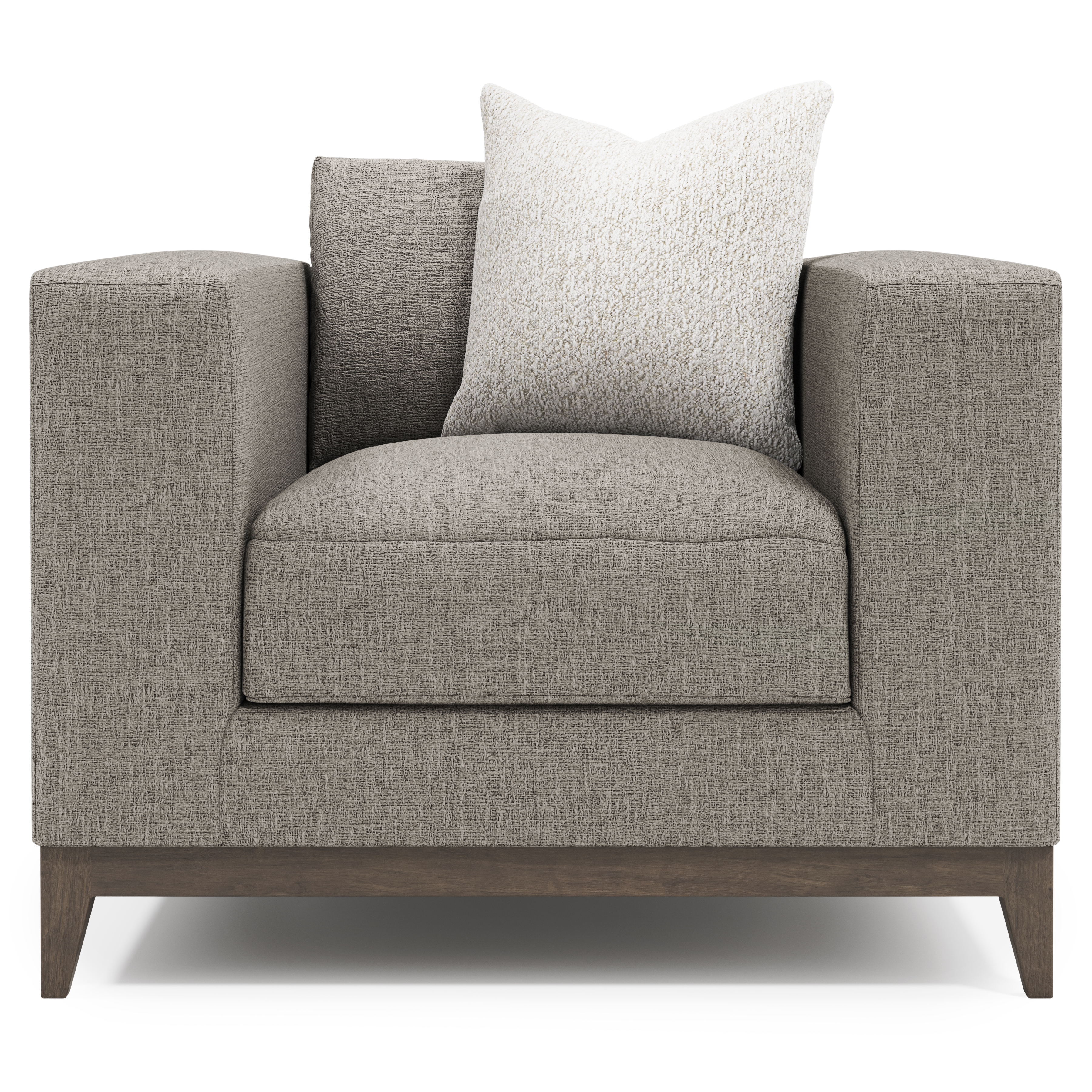 Tuxedo Armchair w/Oversized Track Arms