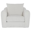 Bernhardt Plush Asher Fabric Swivel Chair