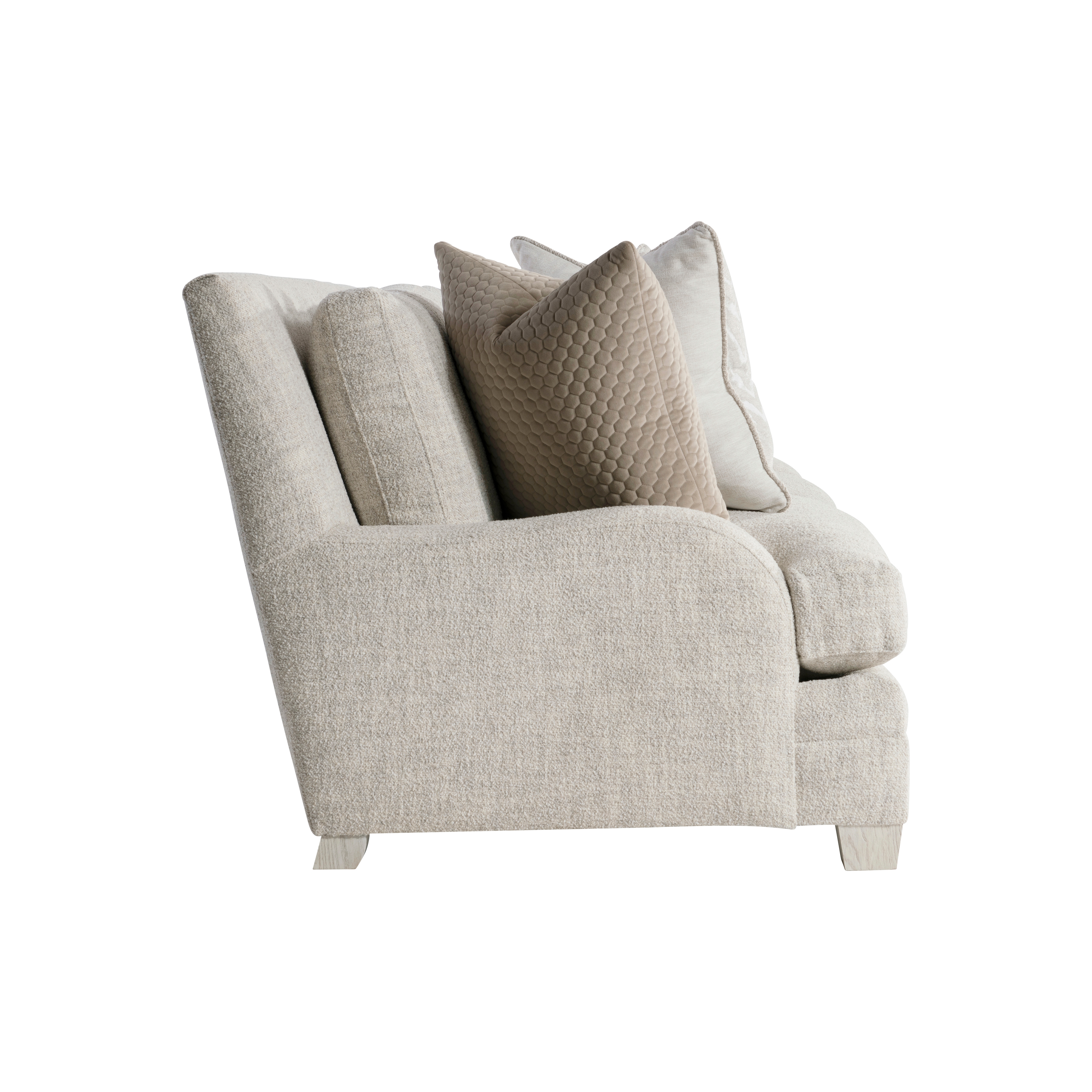 Bernhardt Plush Rollins Fabric Sofa