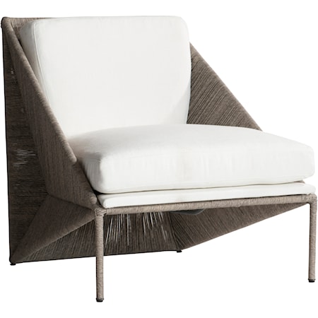 Contemporary Outdoor Accent Chair