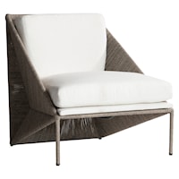 Contemporary Outdoor Accent Chair