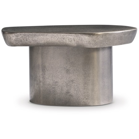 21" x 36" Cast Aluminum Cocktail Table