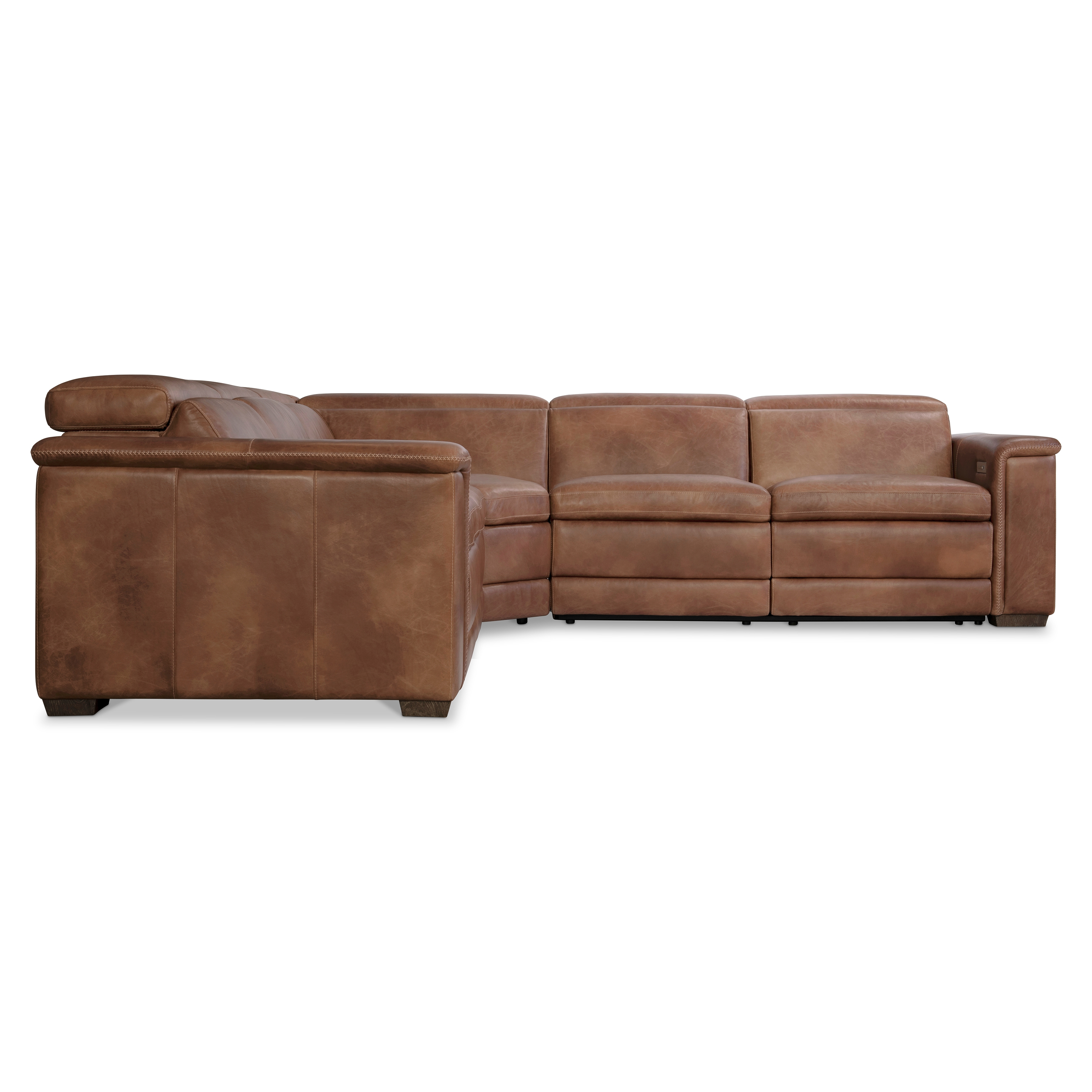 Lioni Leather Sectional