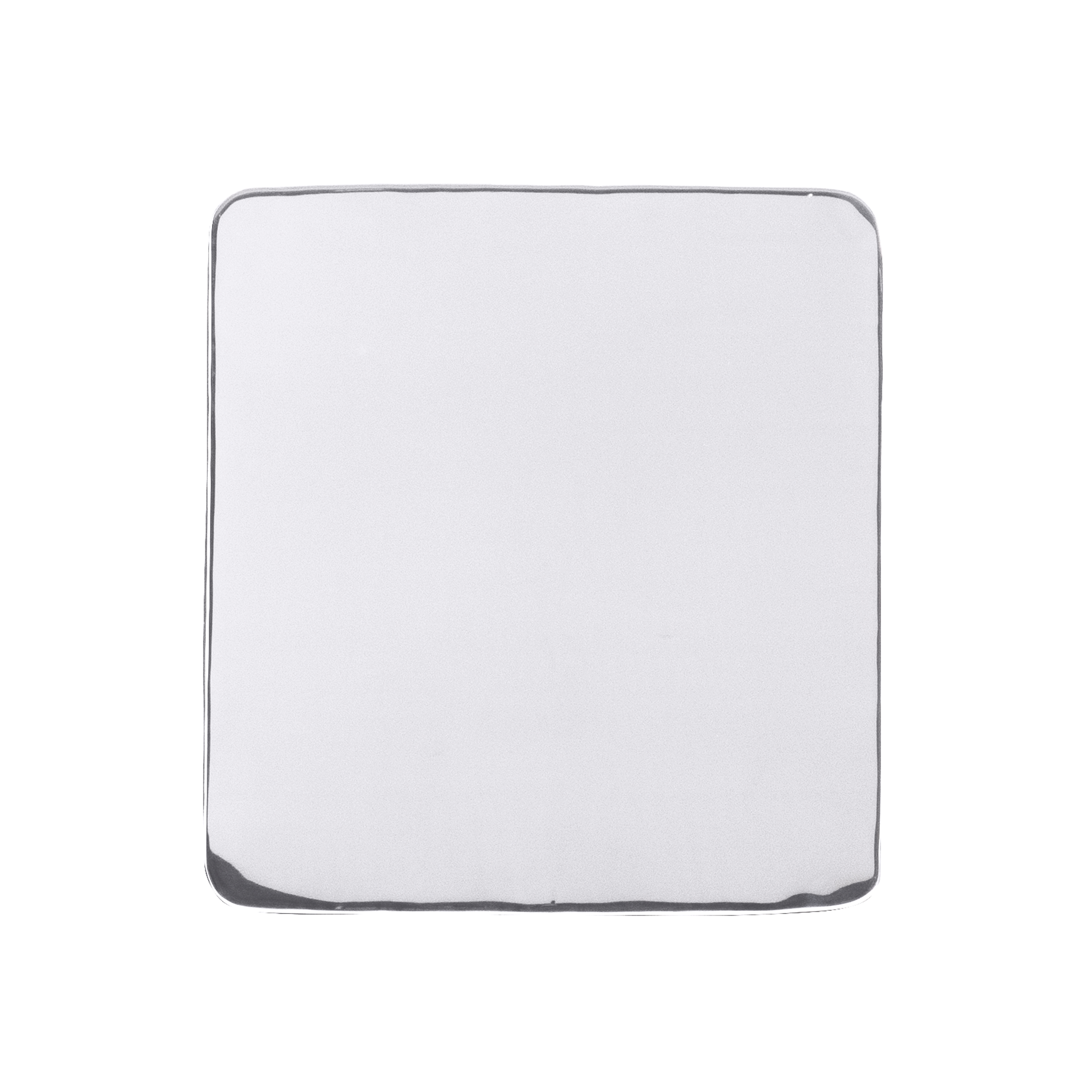 Curved Stainless Steel Accent Top w/Flat-Top