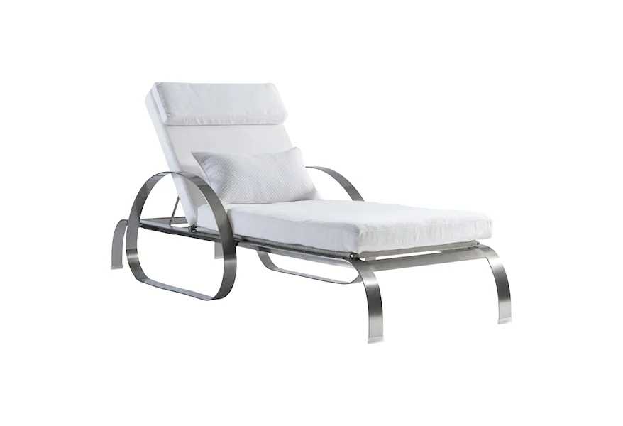 Bernhardt Exteriors Outdoor Chaise Lounge  by Bernhardt at Z & R Furniture
