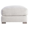 Bernhardt Plush Heavenly Fabric Ottoman