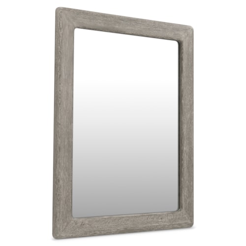Modern Rustic Vertical/Horizontal Mirror w/D-Ring Hangers Included