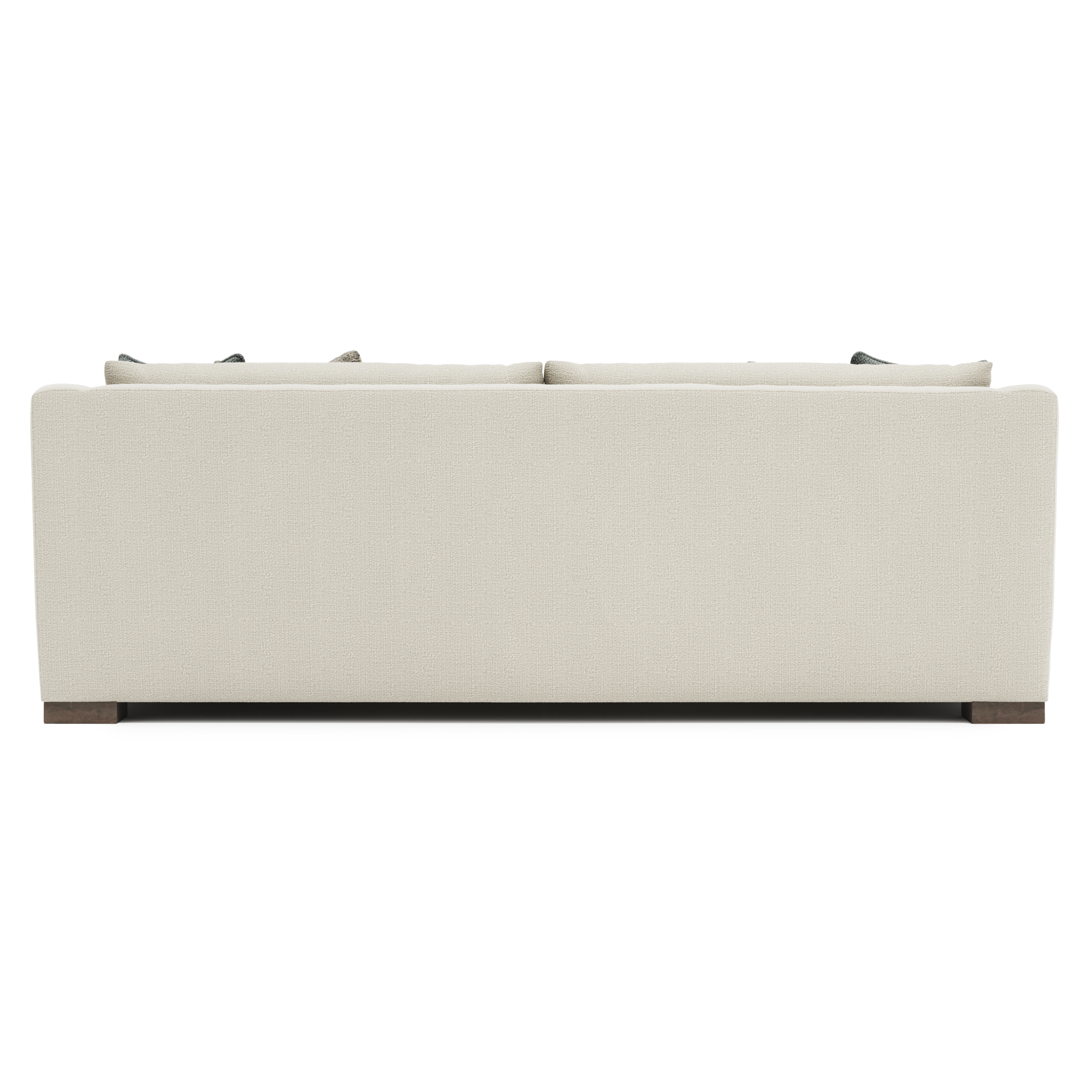 Fabric Sofa w/Block Feet