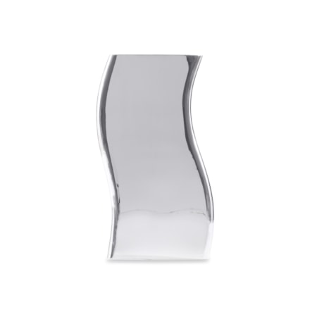 Curved Stainless Steel Accent Top w/Flat-Top
