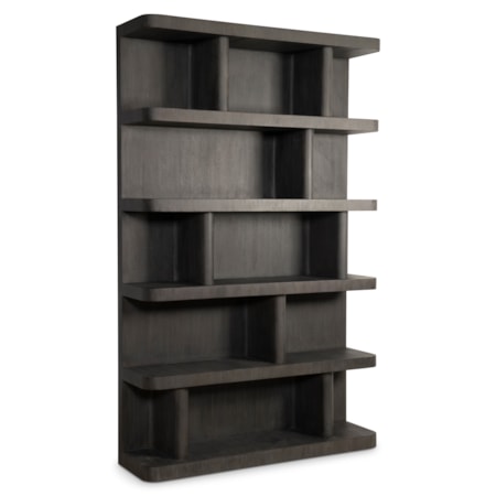 5-Shelf Etagere w/Back Panel